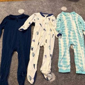 Kids One Piece Set - Blue, White, and Teal